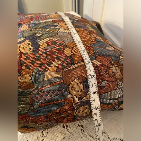 VTG Children of the World Tapestry Tote Bag schoolteacher - Picture 4 of 11